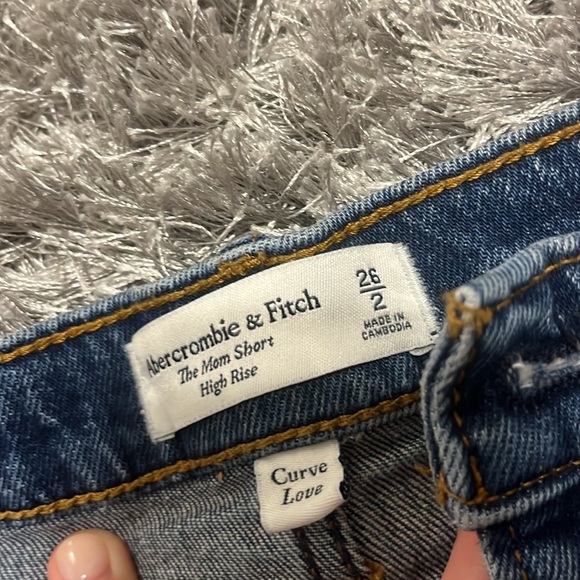 Abercrombie the mom short high rise size 26. curve love - Picture 3 of 3